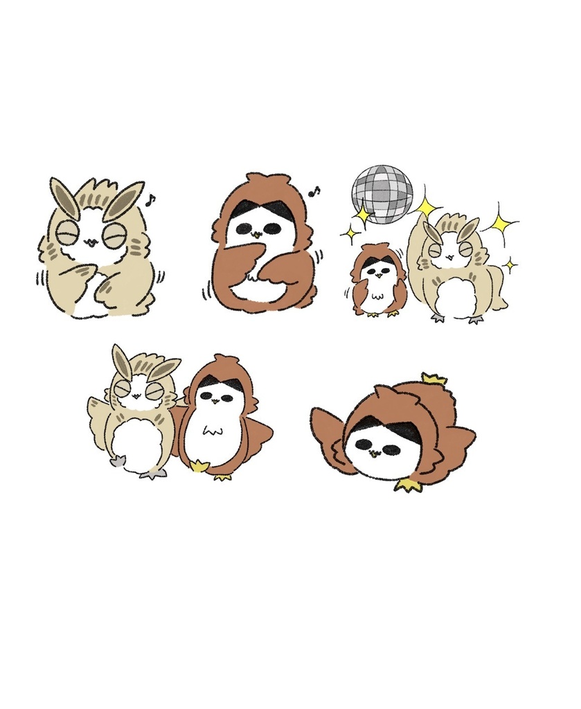 おどるステッカー！