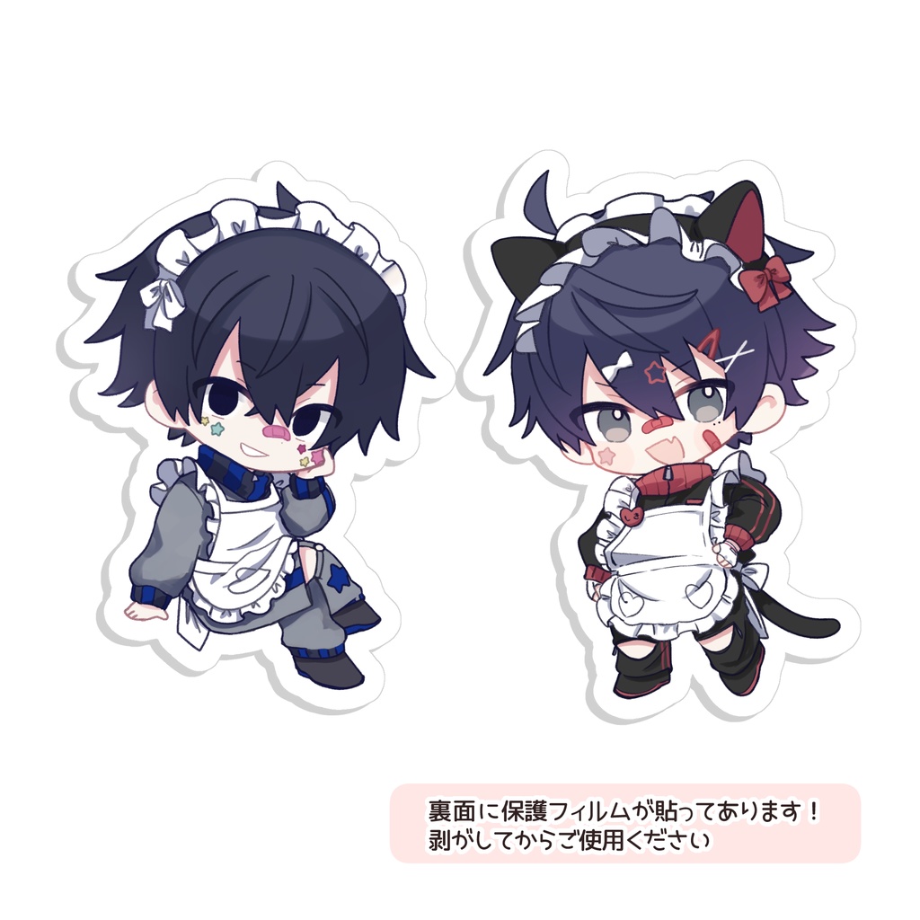 ますしき　アクリルキーホルダーセット