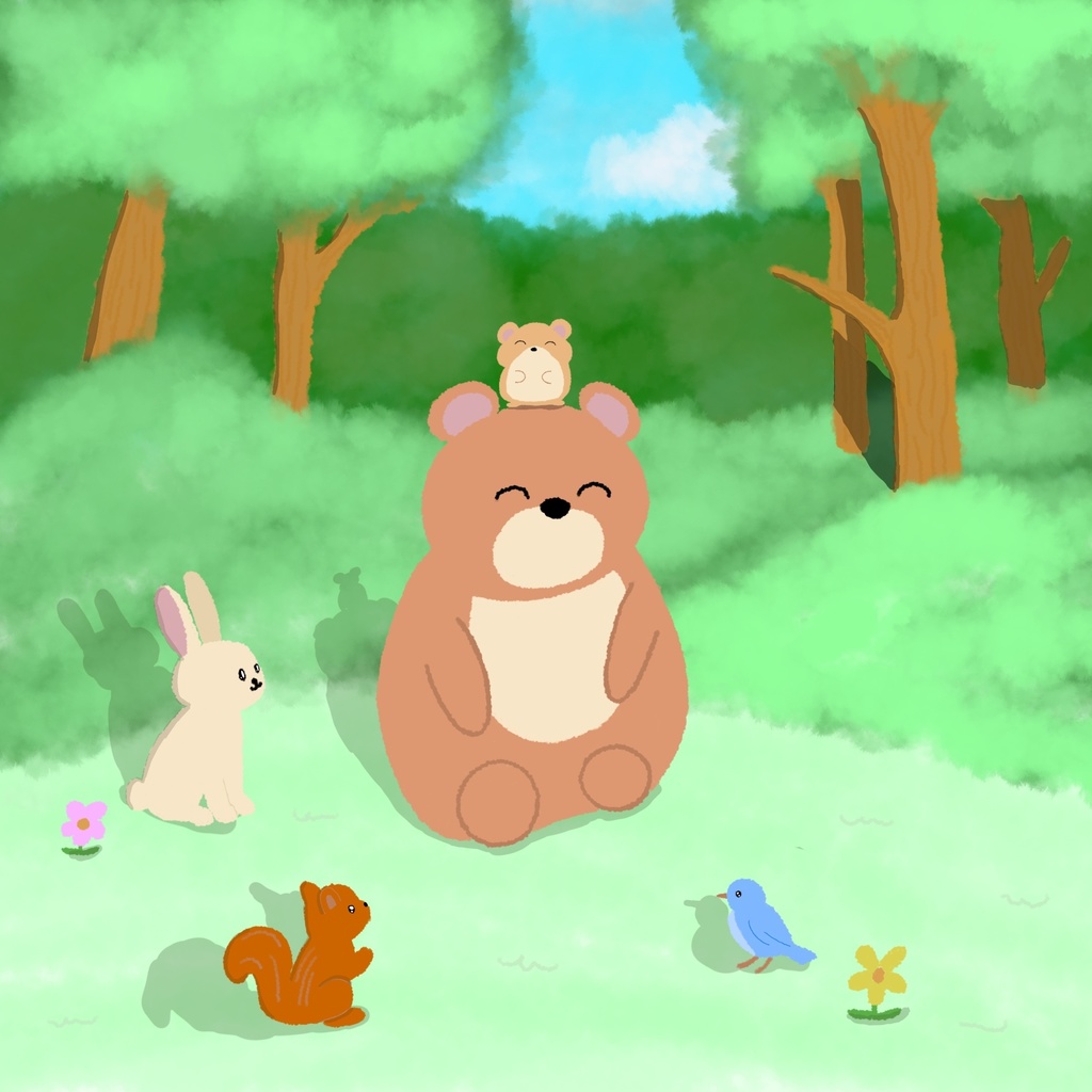 絵本『ぼくのいろどこいった』