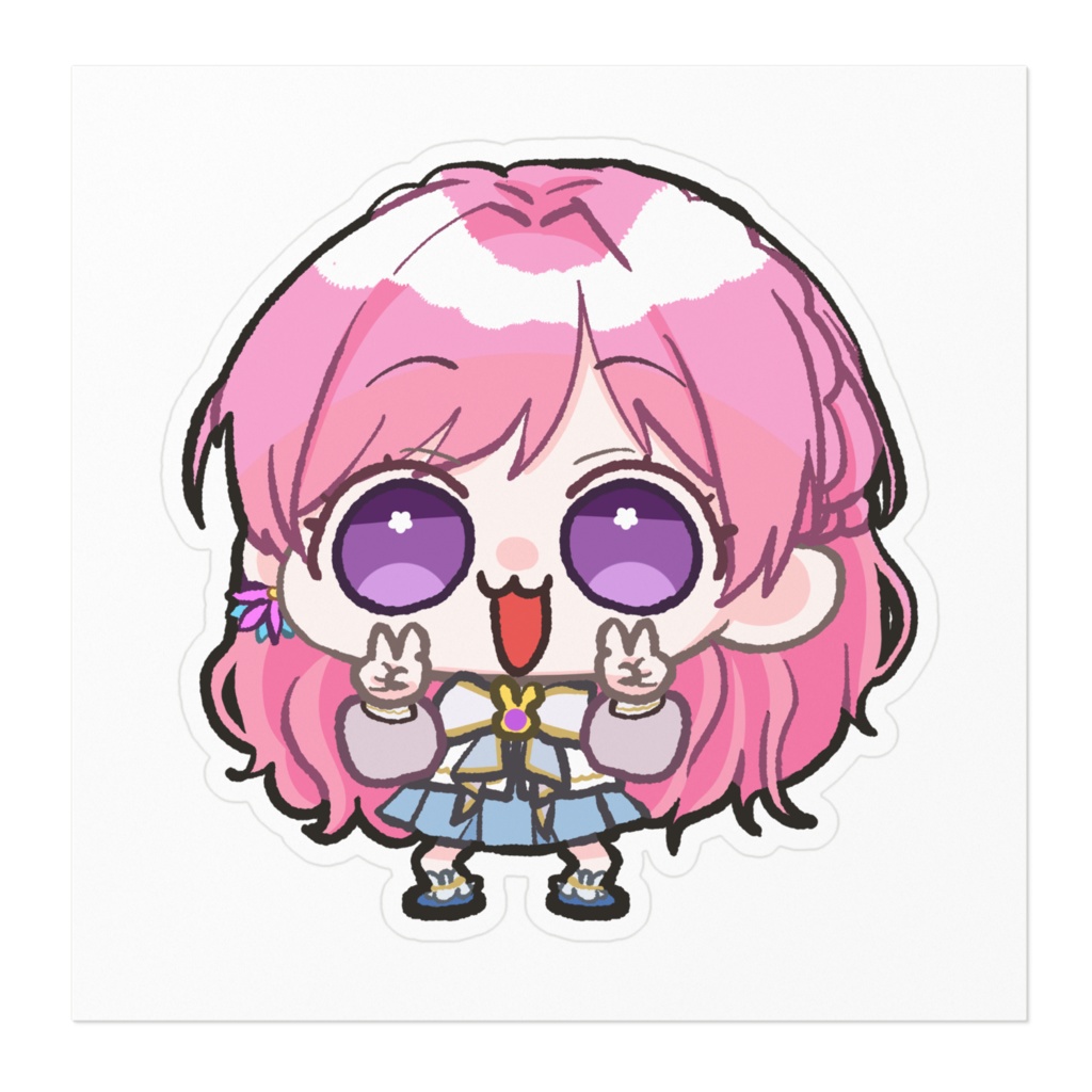 イェイイェイはなちゃんステッカー