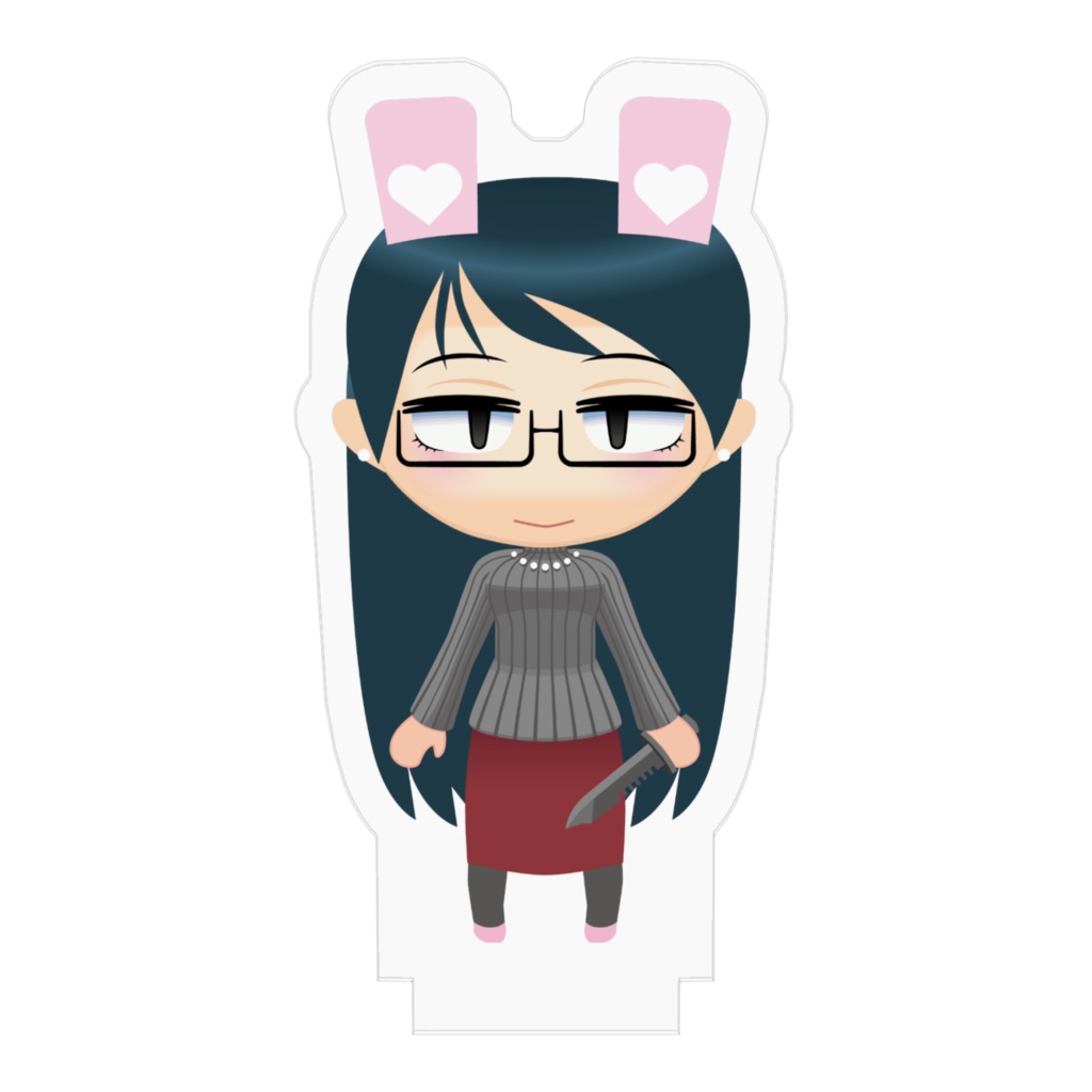 スーペリアうさ江アクリル板【シフク】