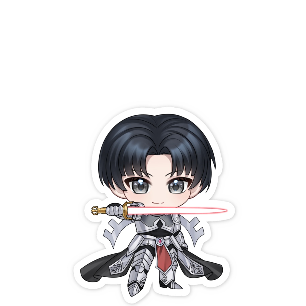 不動雷三スマホステッカー(SD)