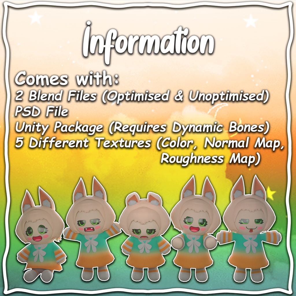 Kon-Chan Plush Doll - コンちゃんのぬいぐるみ