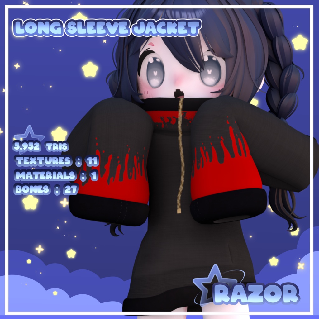 Long Sleeved Jacket【長袖ジャケット】Manuka, Mamehinata【「マヌカ」, まめひなた 】