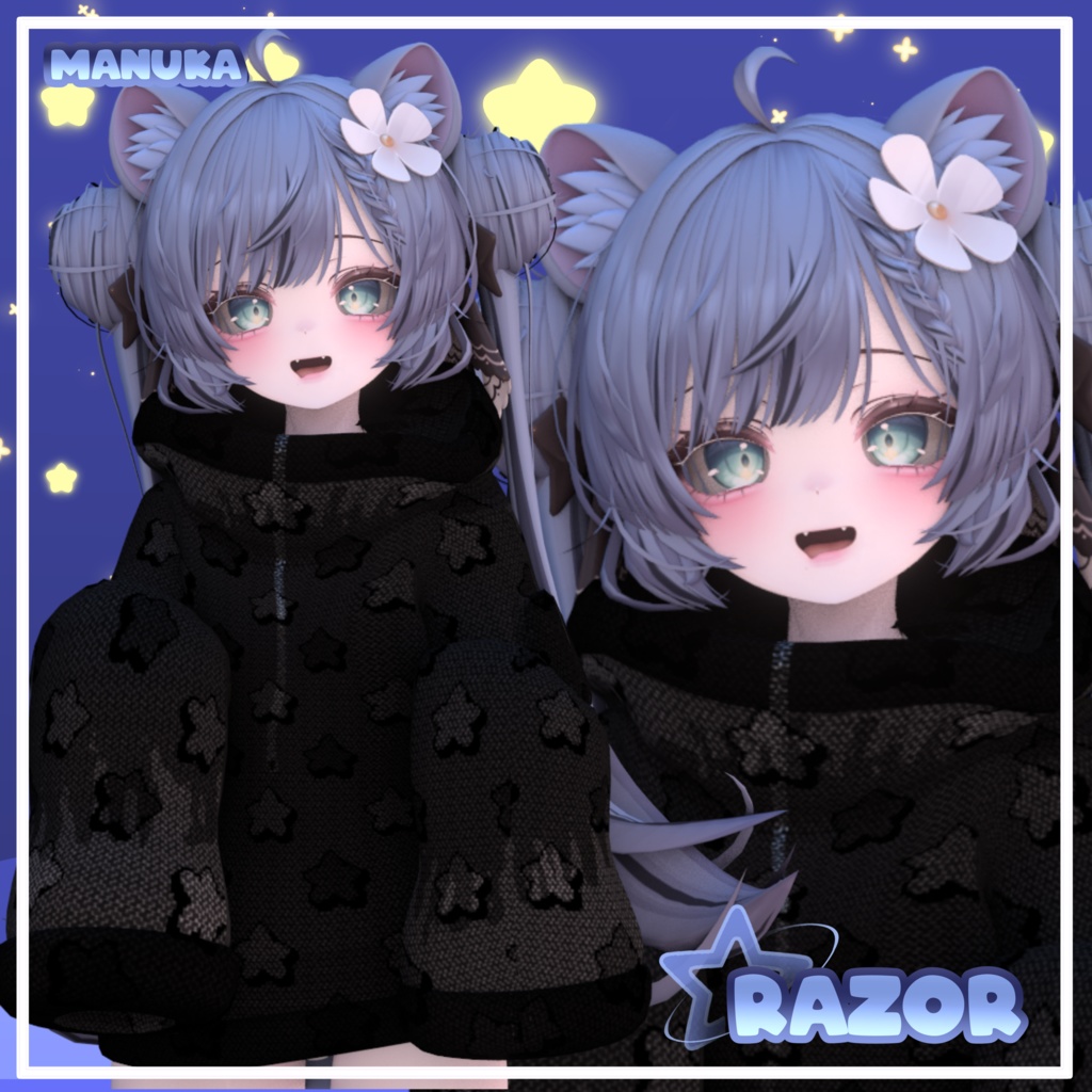 Long Sleeved Jacket【長袖ジャケット】Manuka, Mamehinata【「マヌカ」, まめひなた 】