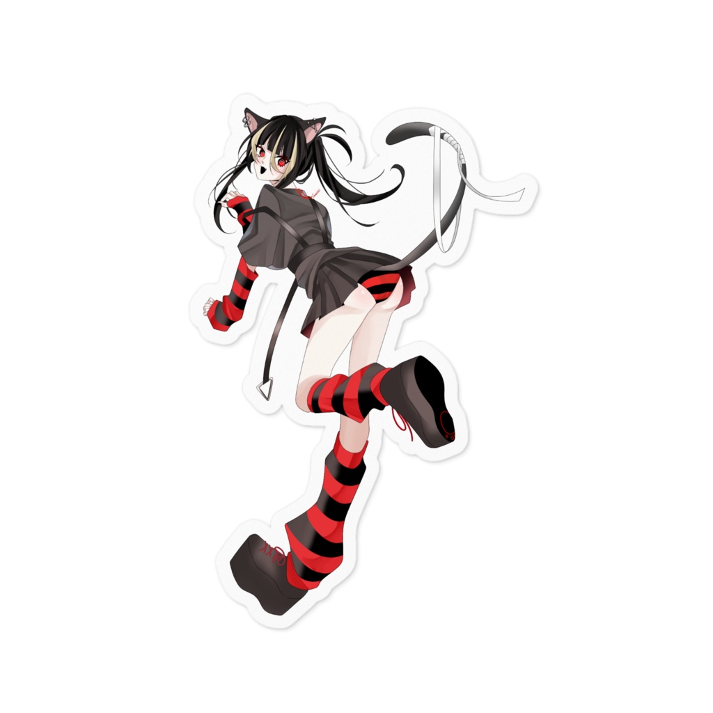 猫尻ルナ　ステッカー