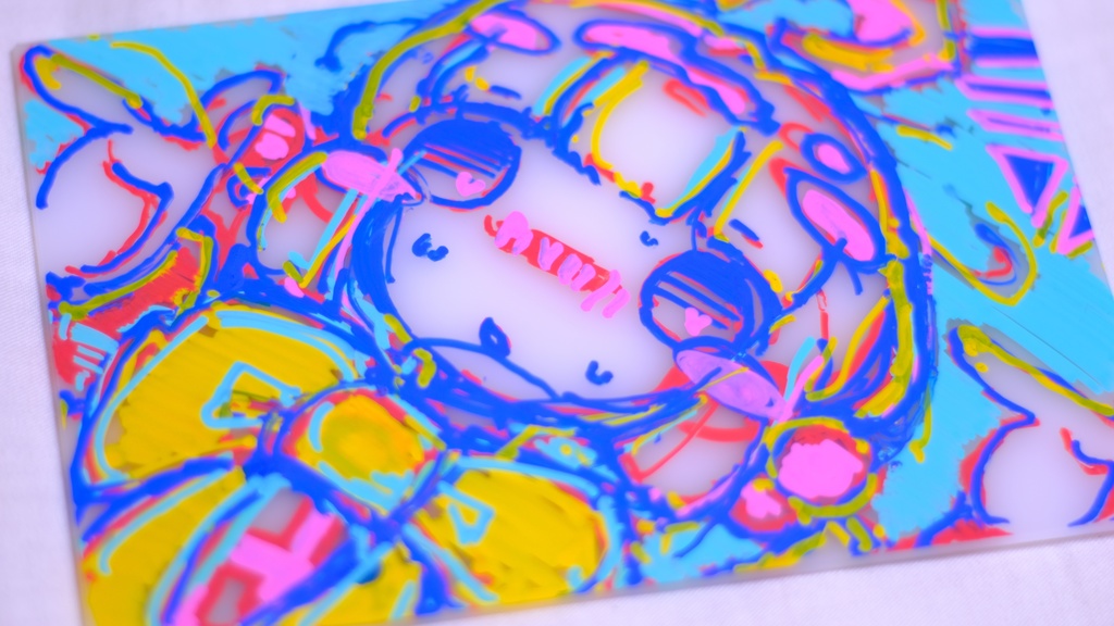 原画002 半透明アクリル