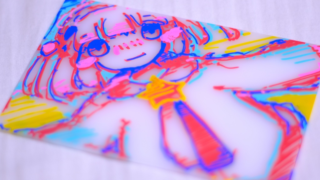 原画006 半透明アクリル