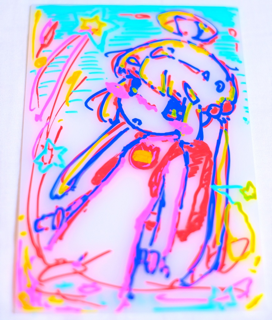 原画008 半透明アクリル