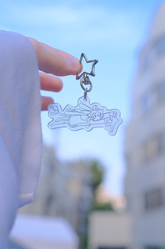 空飛びキーホルダー