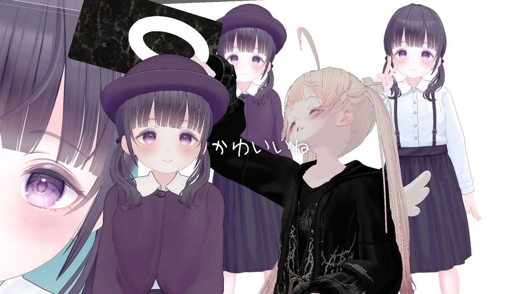 【VRChat】掴めるヘイロー / 天使の輪