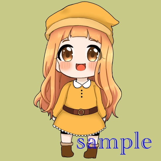 市原仁奈（こびと）・アクリルキーホルダー
