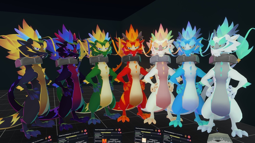 オリジナル3Dモデル 《たつのこナット -Tatunoko Nut-》Resonite対応