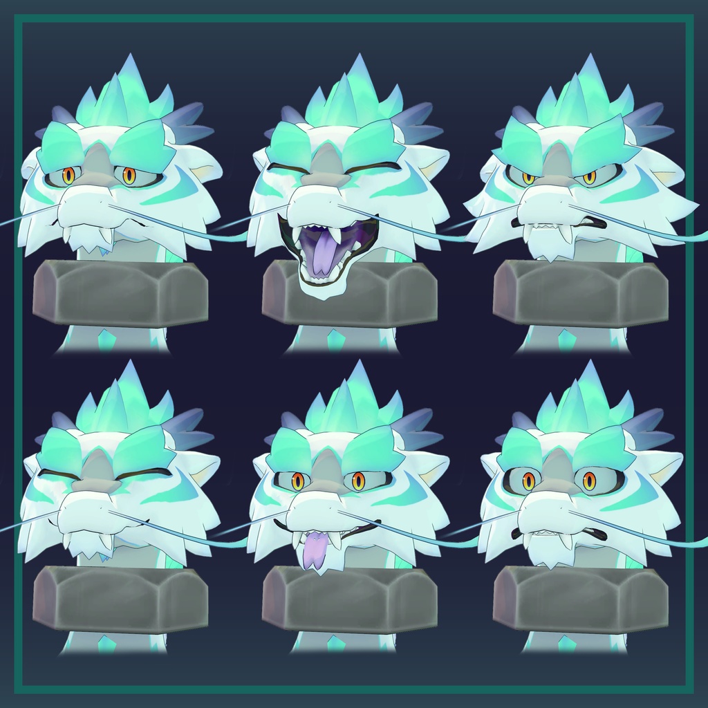 オリジナル3Dモデル 《たつのこナット -Tatunoko Nut-》Resonite対応