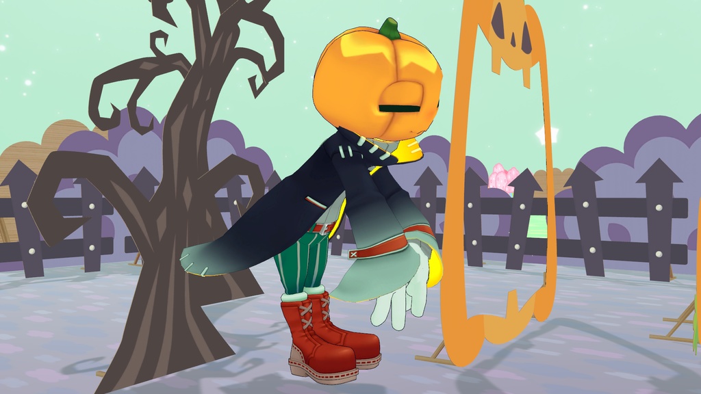 オリジナル3Dモデル 《ともしびハロルド -Tomoshibi Harold》