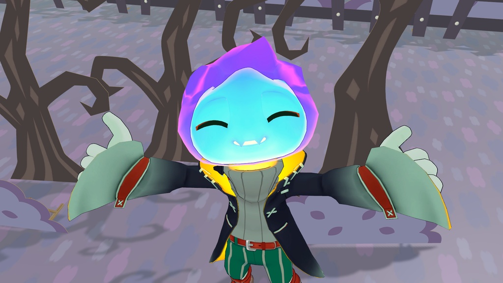 オリジナル3Dモデル 《ともしびハロルド -Tomoshibi Harold》