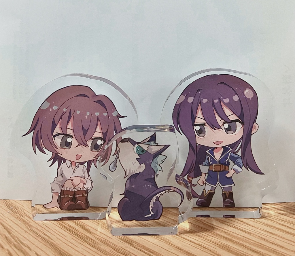 ミニアクリルブロック　三つセット