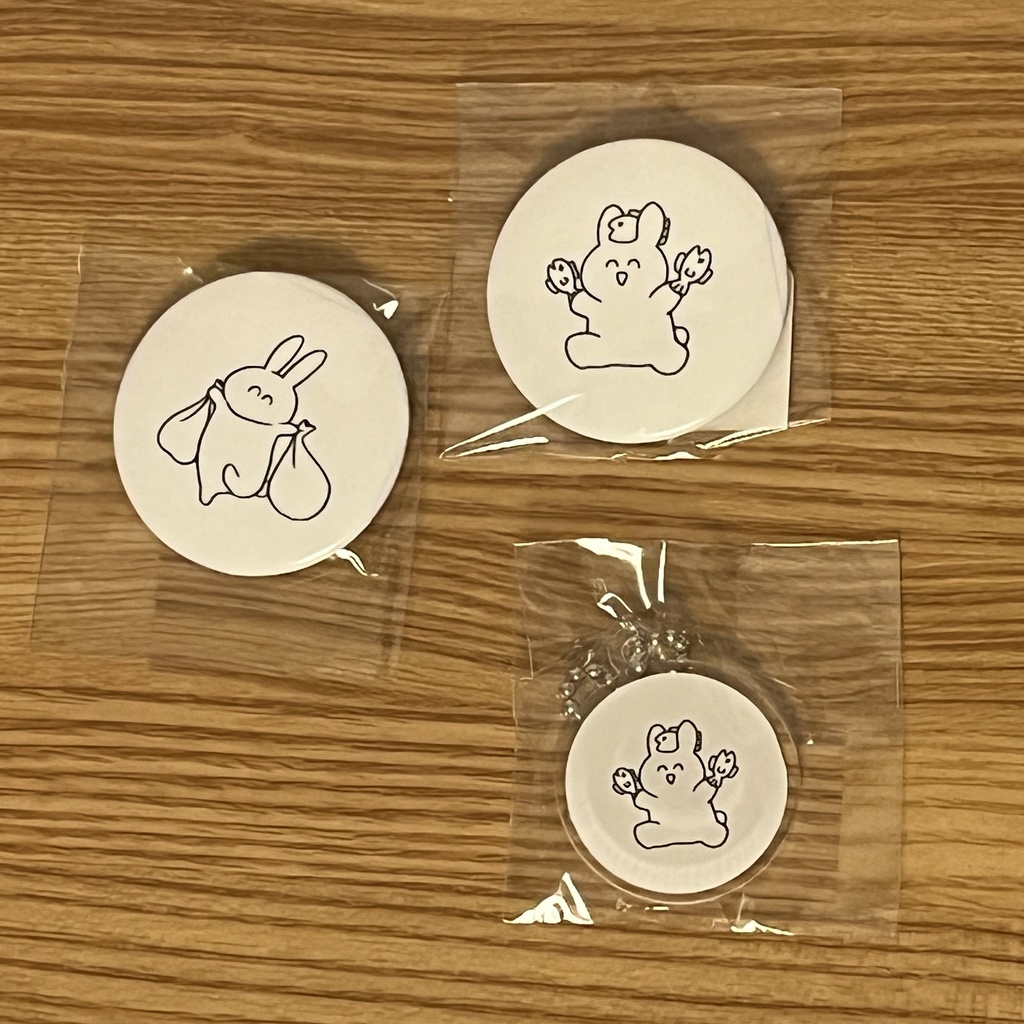 缶バッジ（さかな）