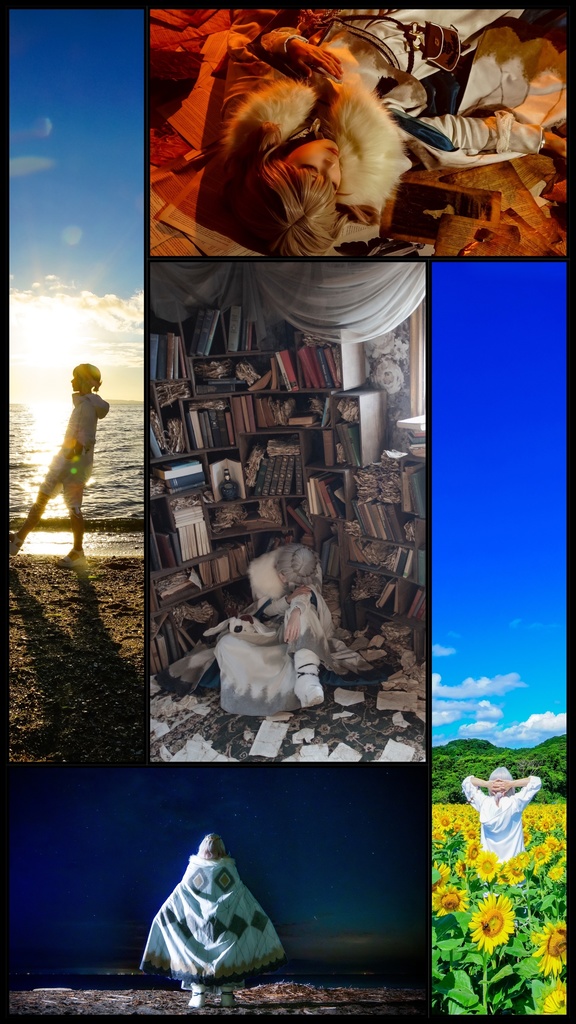 FGO オベロンコスプレ写真集vol.2【にじいろのはねとにびいろのそら】