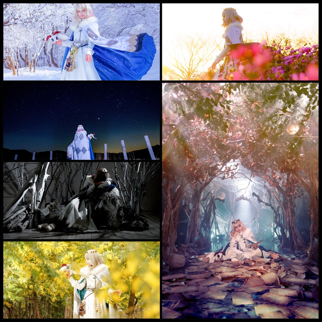 FGO オベロンコスプレ写真集vol.3【にじいろのほしとにびいろのにわ】