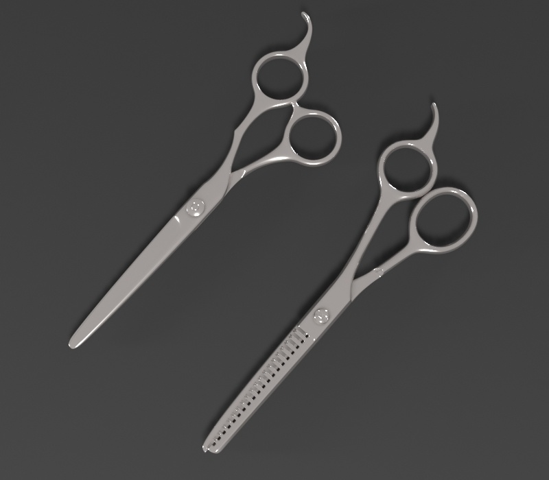 【3D】ハサミx8