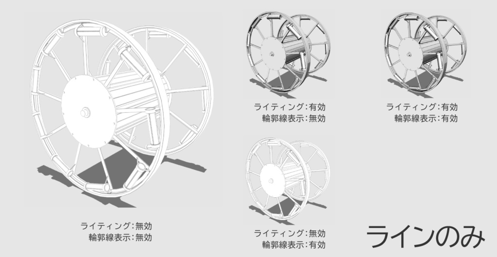 【クリスタ用3D】パンジャンドラム