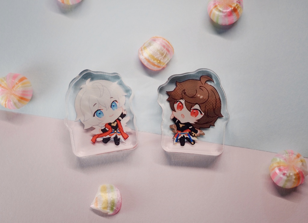 文豪ストレイドッグス ニコライ 現代和装 アクスタ アクリルブロック 缶バッジ 文豪ストレイドッグス ニコライ 現代和装 アクスタ アクリル