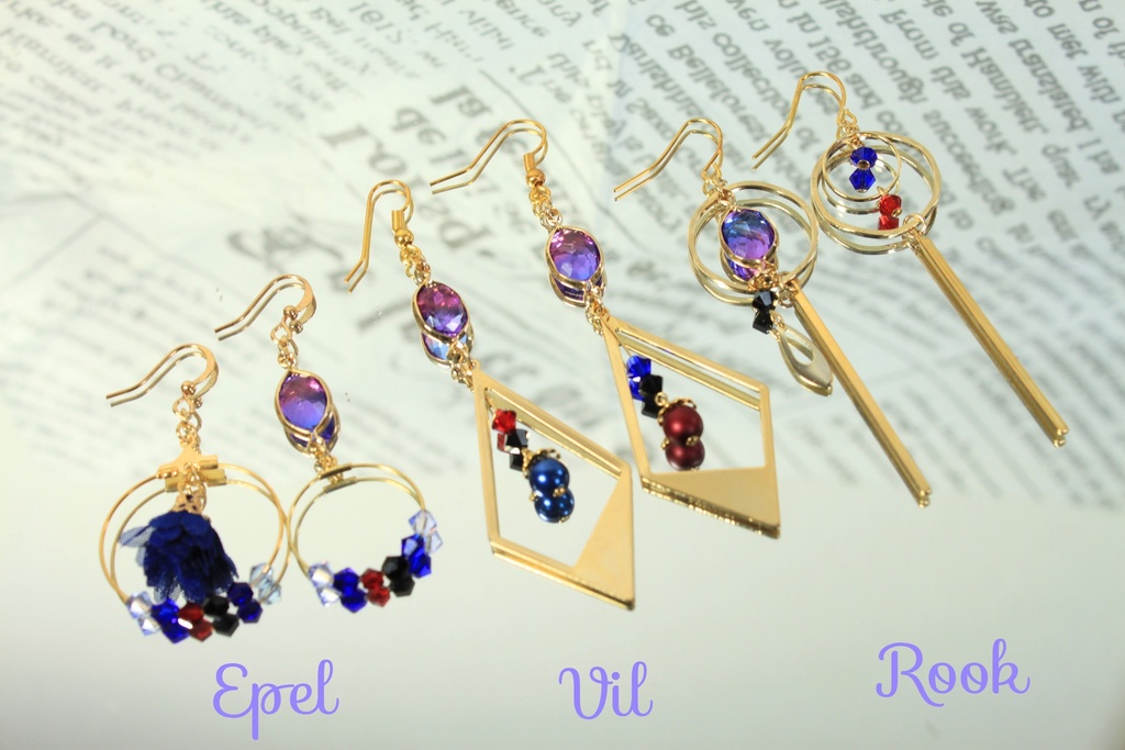 twst ポム寮生 ピアス/イヤリング