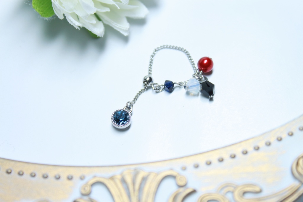 【テニプリ】各学校イメージカラー チェーンリング