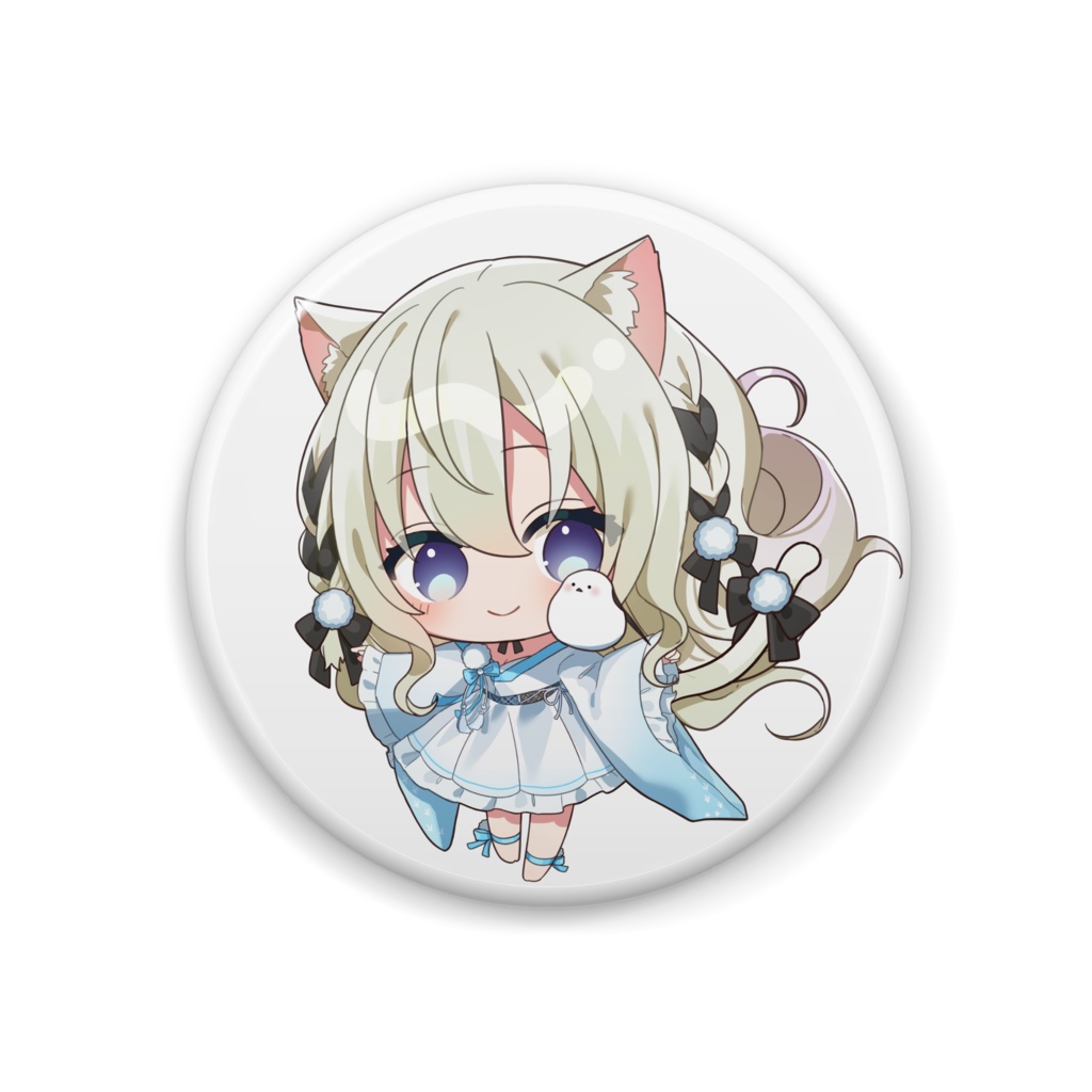 【雪ノ羽音】缶バッジ