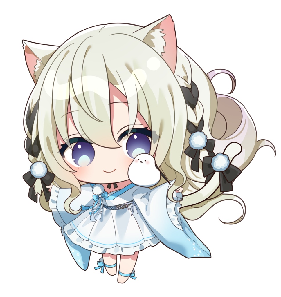 【雪ノ羽音】アクリルキーホルダー