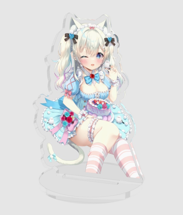 雪ノ羽音誕生日アクリルフィギュア/スタンド