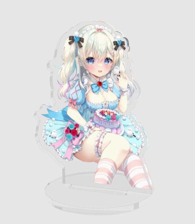 雪ノ羽音誕生日アクリルフィギュア/スタンド