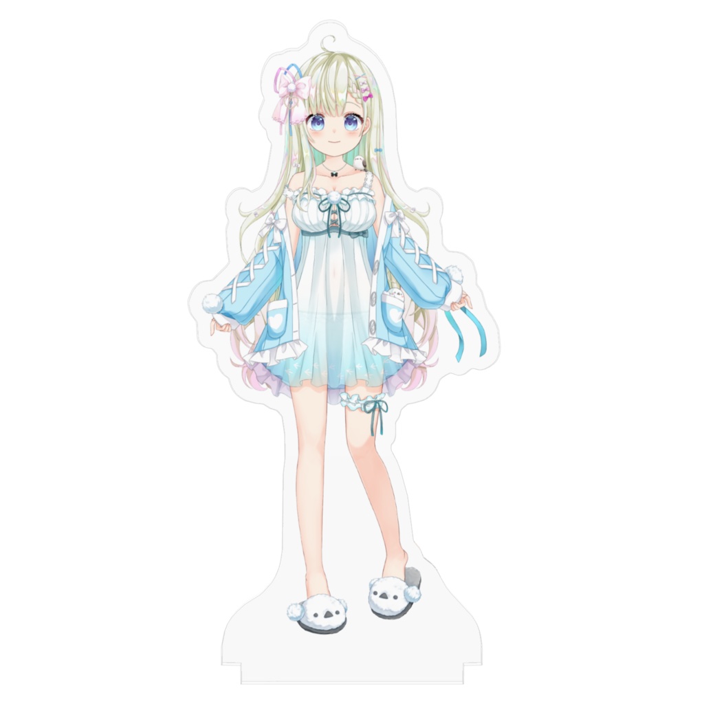 雪ノ羽音新髪型アクリルフィギュア/スタンド