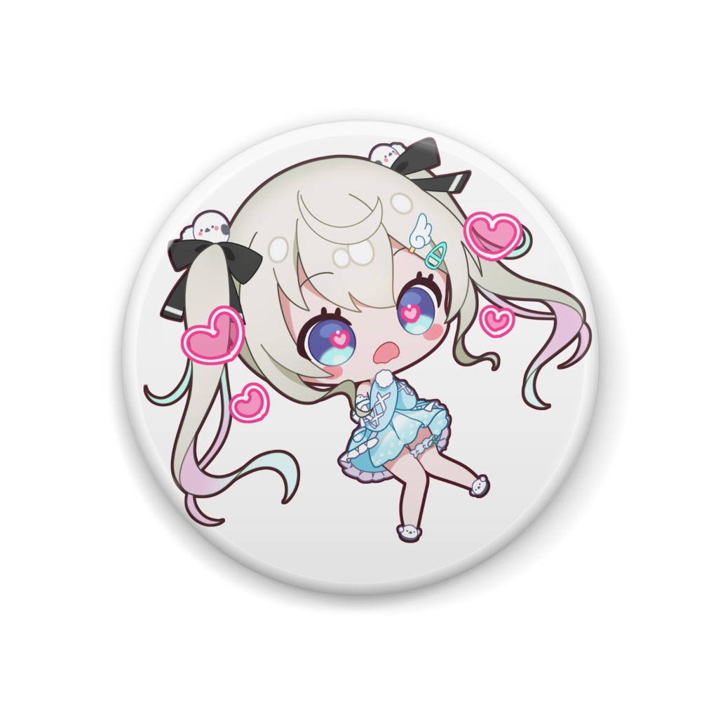 【雪ノ羽音の缶バッジ】