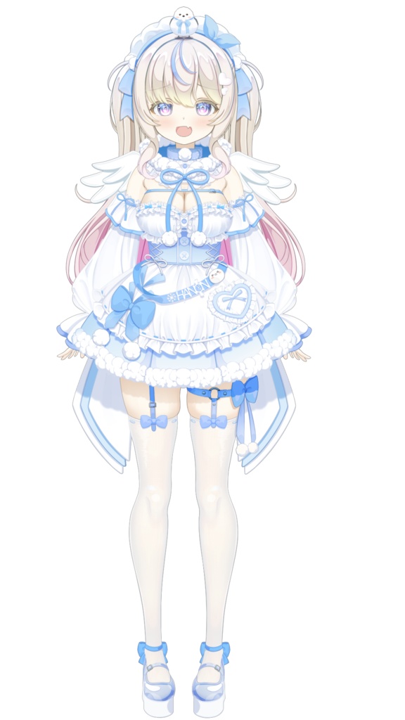 【雪ノ羽音新モデルアクリルフィギュア/スタンド 】