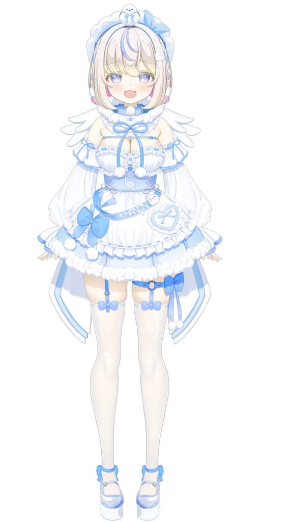 【雪ノ羽音新モデルアクリルフィギュア/スタンド 】