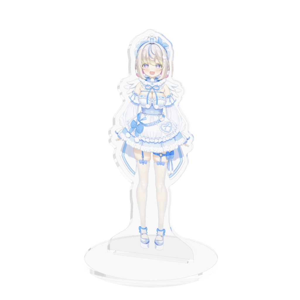 【雪ノ羽音新モデルアクリルフィギュア/スタンド 】