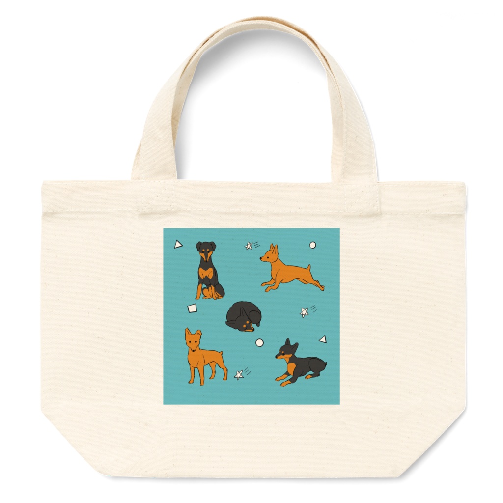 ミニチュアピンシャー　トートバッグ　Sサイズ