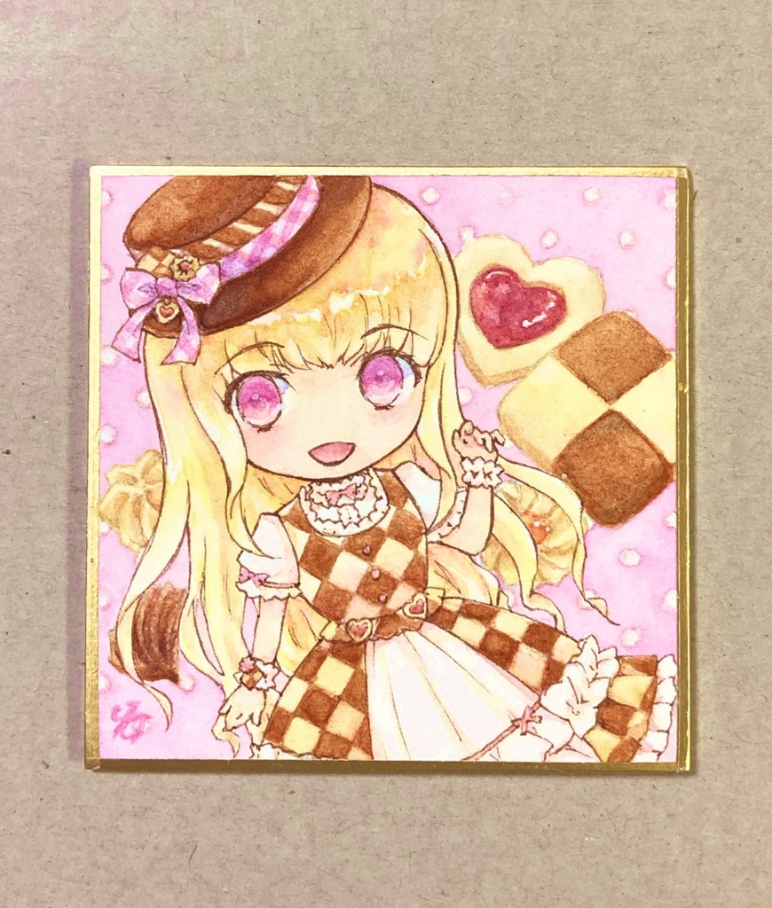 豆色紙　スイーツ×ロリィタ6　クッキー