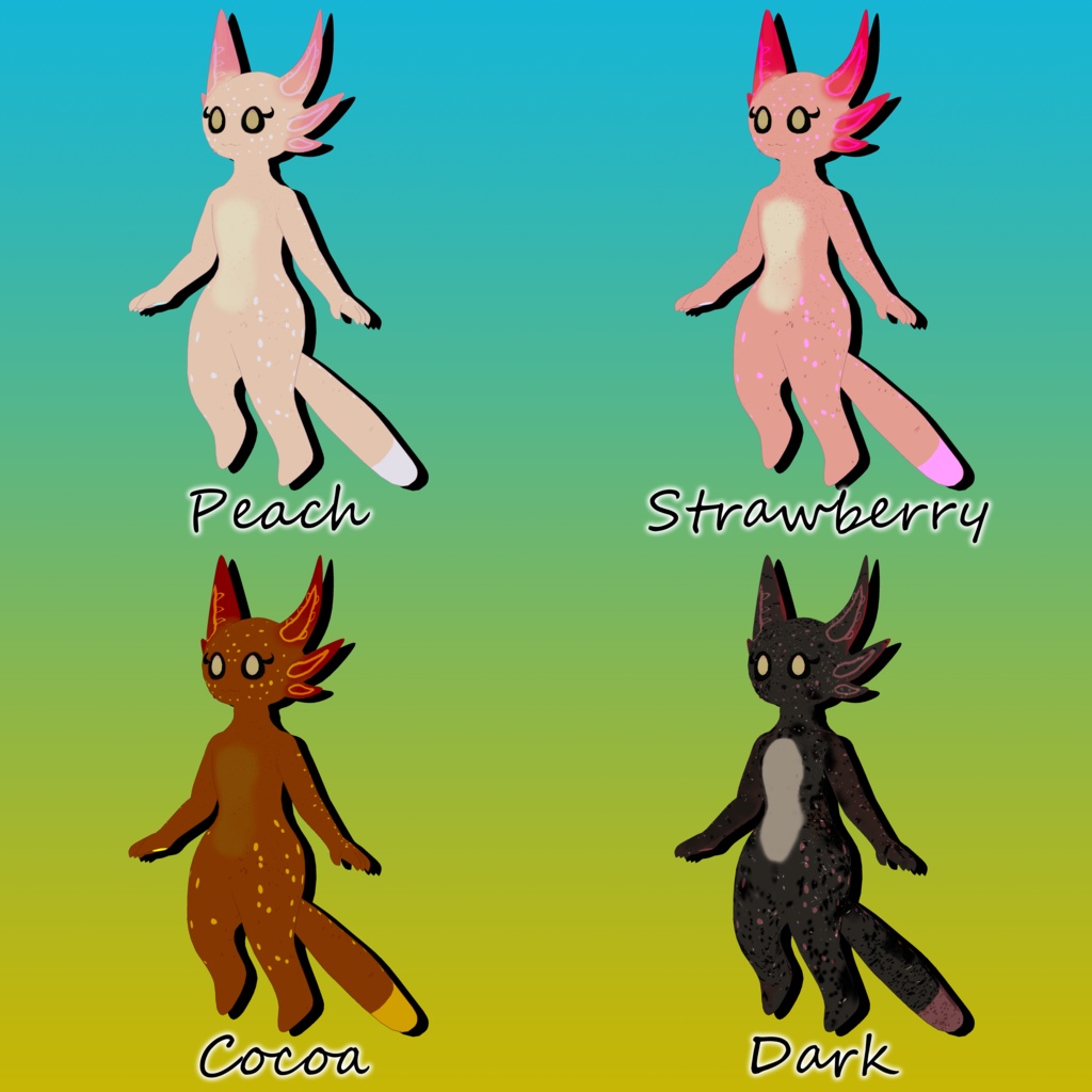 "Catlotl" VRChat Ready Avatar