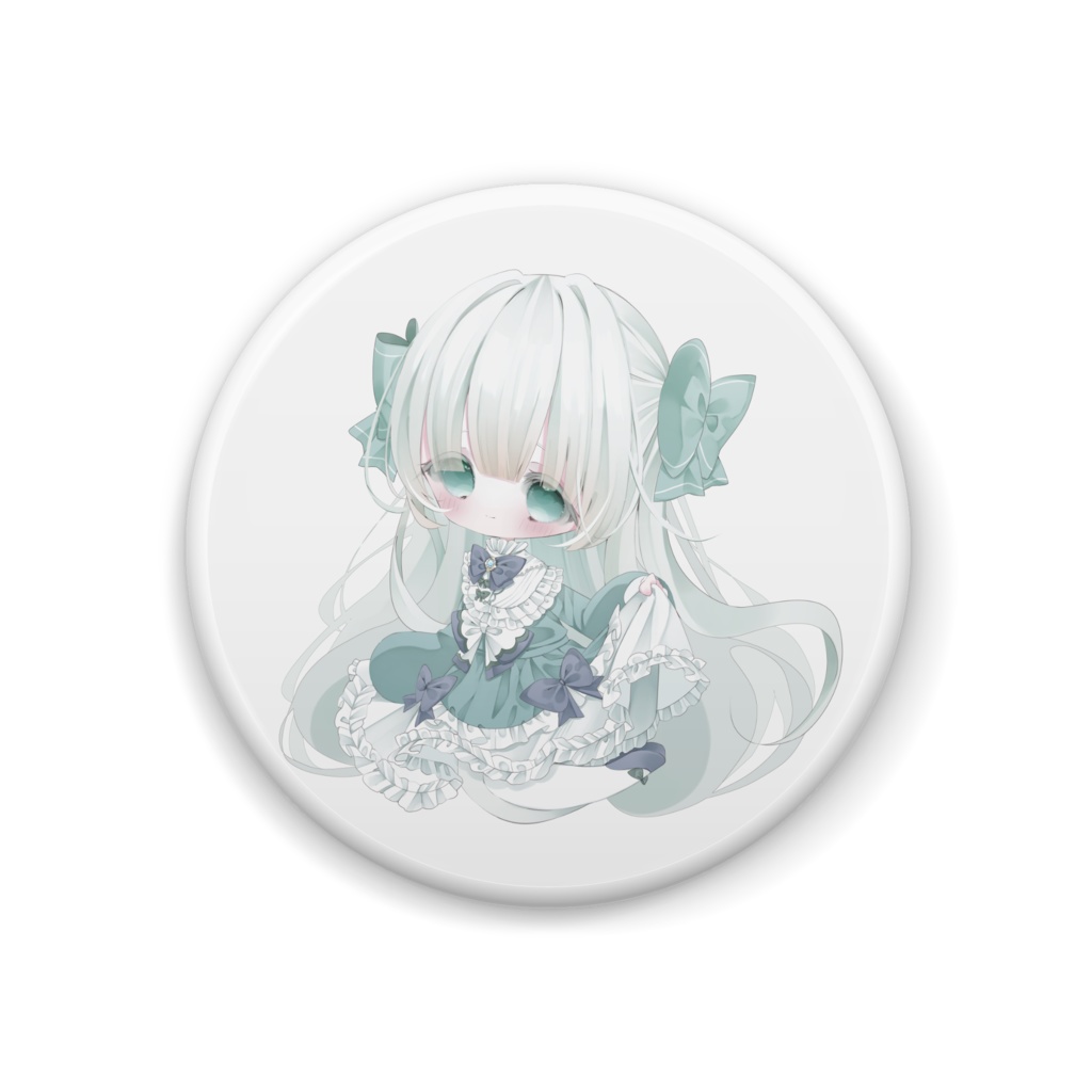 笹百合ねねミニキャラ缶バッジ