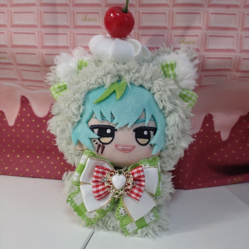 ちびぐるみ ぬい服 メロンクリームソーダ - やさいうりば - BOOTH