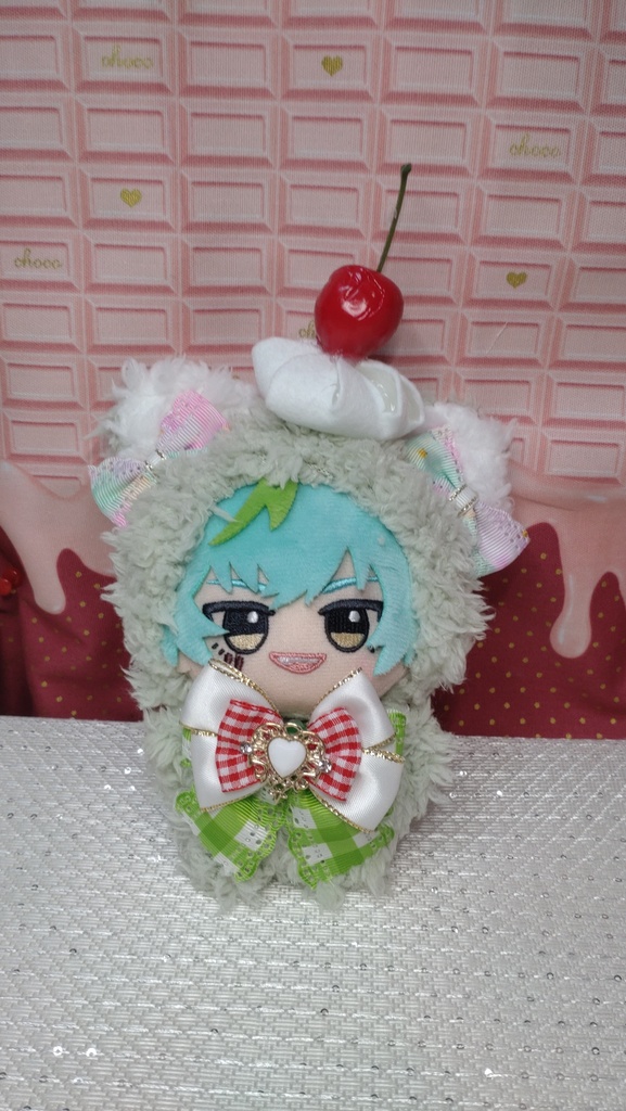 ちびぐるみ ぬい服 メロンクリームソーダ