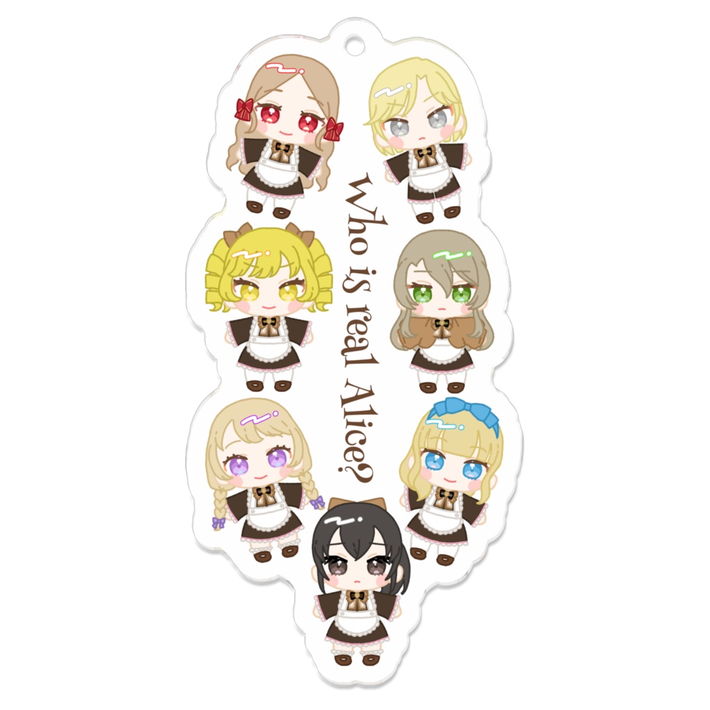 リアリス・ぬい風アクキー1