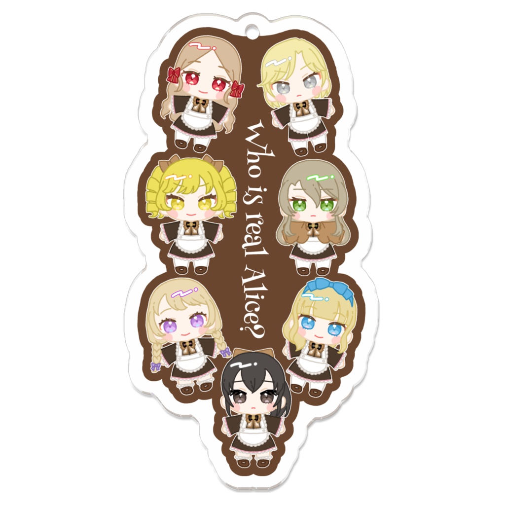 リアリス・ぬい風アクキー2