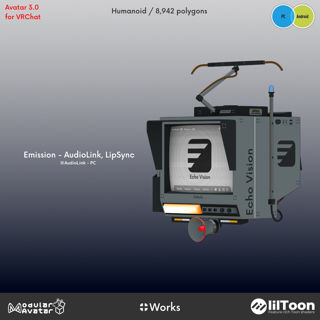 Echo Vision【VRC Avatar】