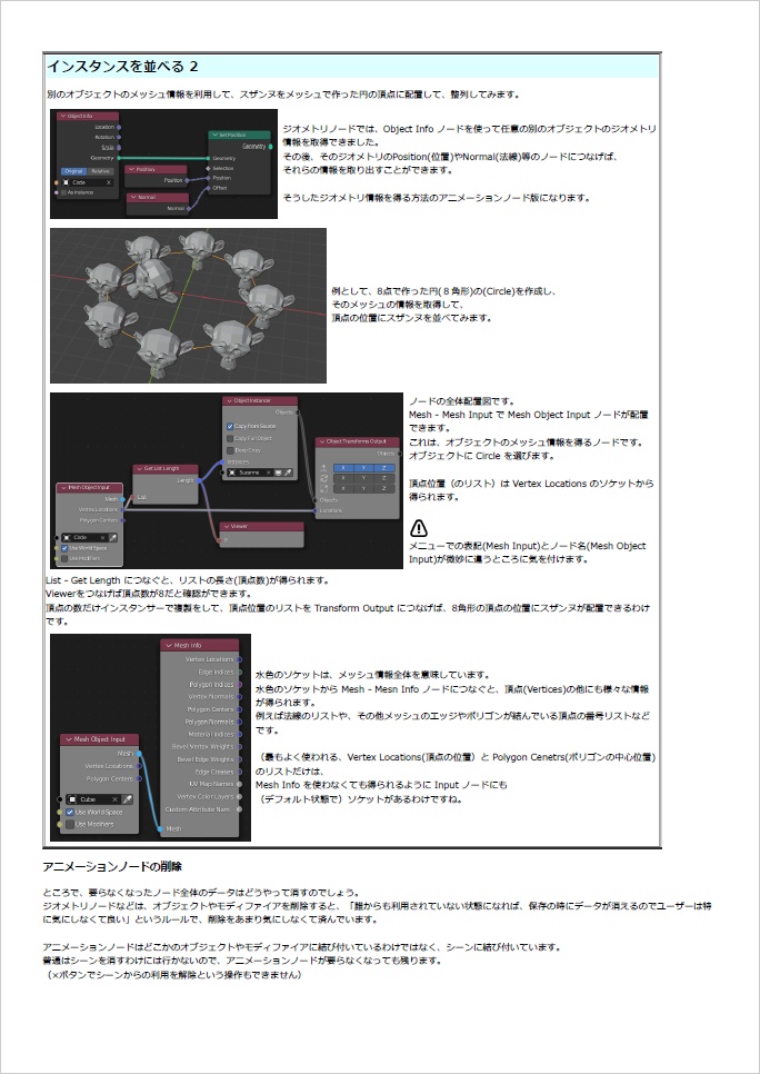 アニメーションノードを使ってみよう -Animation Node Addon 入門- V2.0