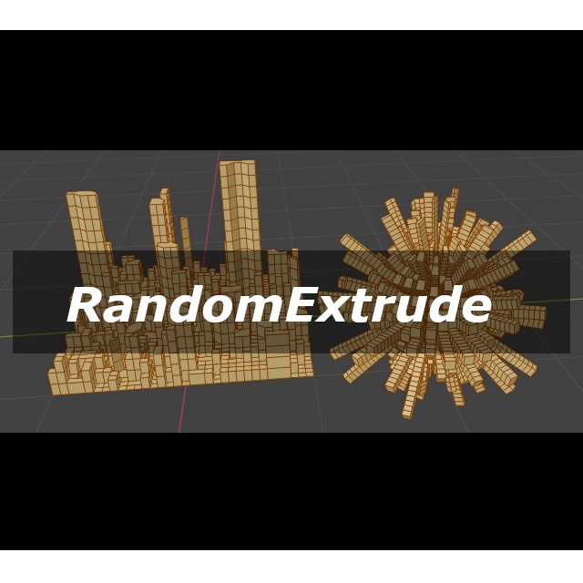 RandomExtrude (Ver 0.9)
