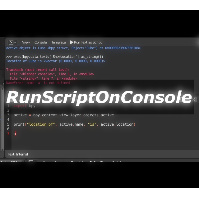 RunScriptOnConsole(Ver0.3)